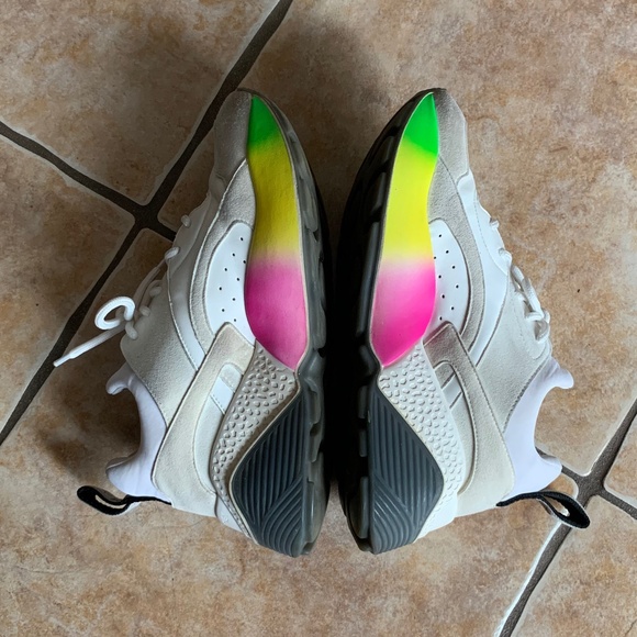 STELLA McCARTNEY Eclypse Low Top Platform Rainbow Sneakers. - Picture 7 of 12